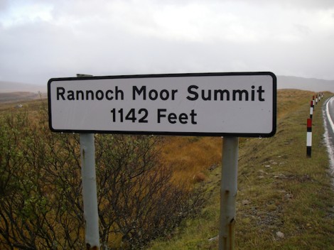 Rannoch Moor - Does what is says on the tin!