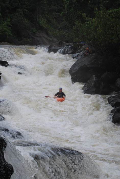 One of the bigger rapids on the Sitawaka