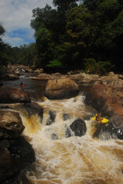 Another lovely rapid on the Ulu Padas